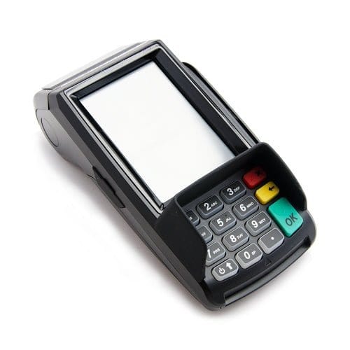 Dejavoo Z9 wireless EMV payment terminal with touchscreen and keypad