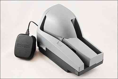 Digital Check TS240-50 cash scanner with built-in franker for retail and financial use