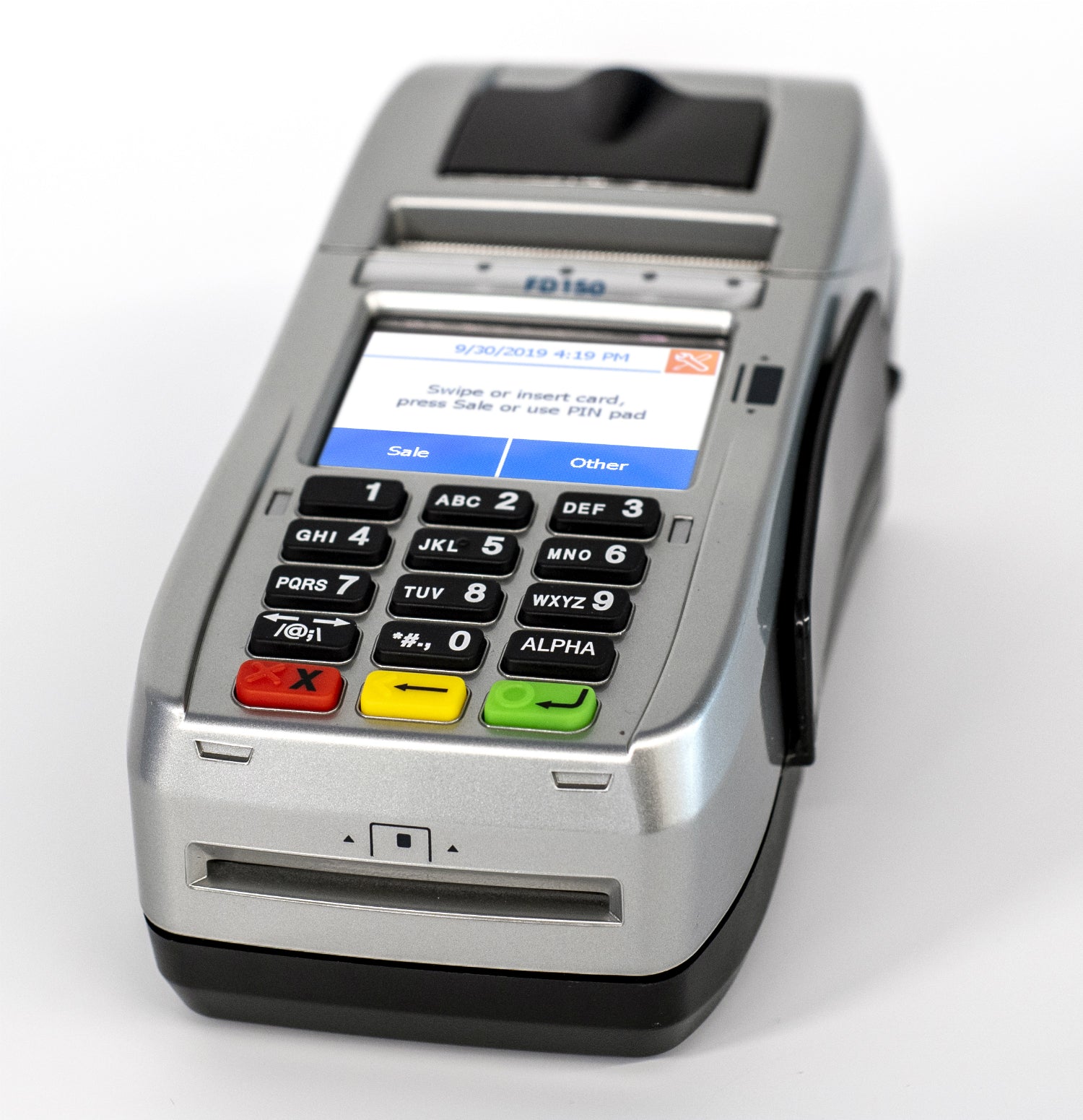 First Data FD150 EMV Credit Card Terminal (REFURB) - All - Star Terminals