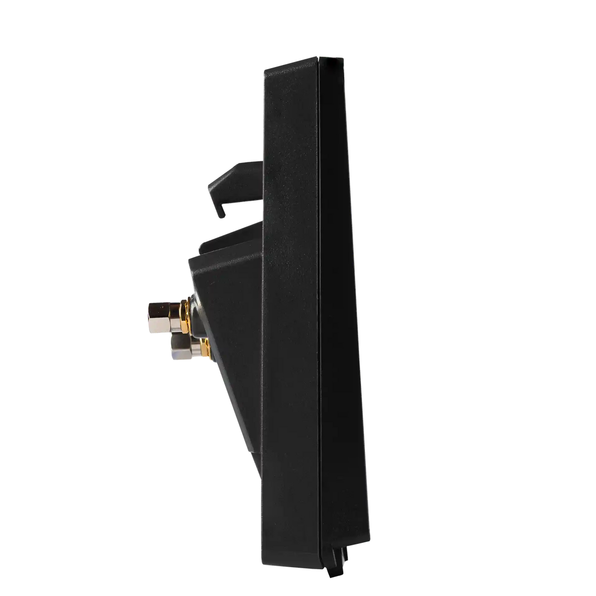 ID TECH VP6825 terminal, side profile for panel mounting