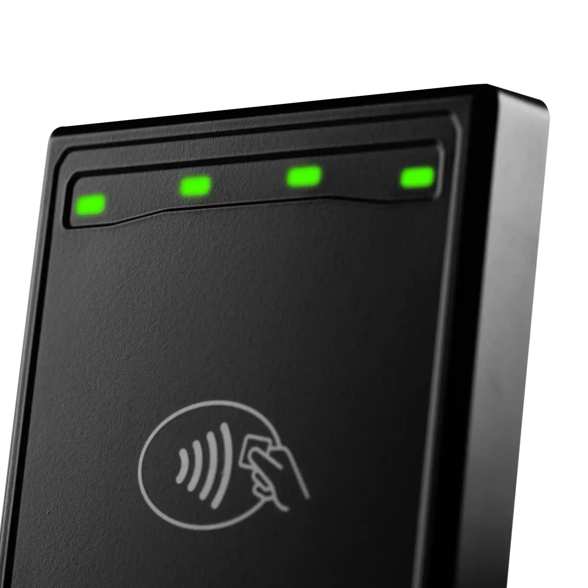 ID TECH Kiosk V contactless reader, angled view