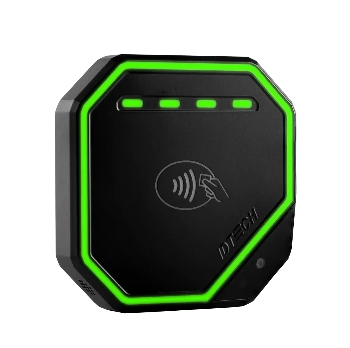 ID TECH VP7200 contactless reader, angled view