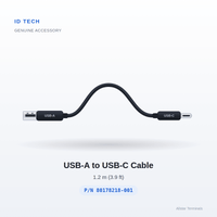ID TECH USB-A to USB-C Cable, 1.2 m (80178218-001) - All-Star Terminals