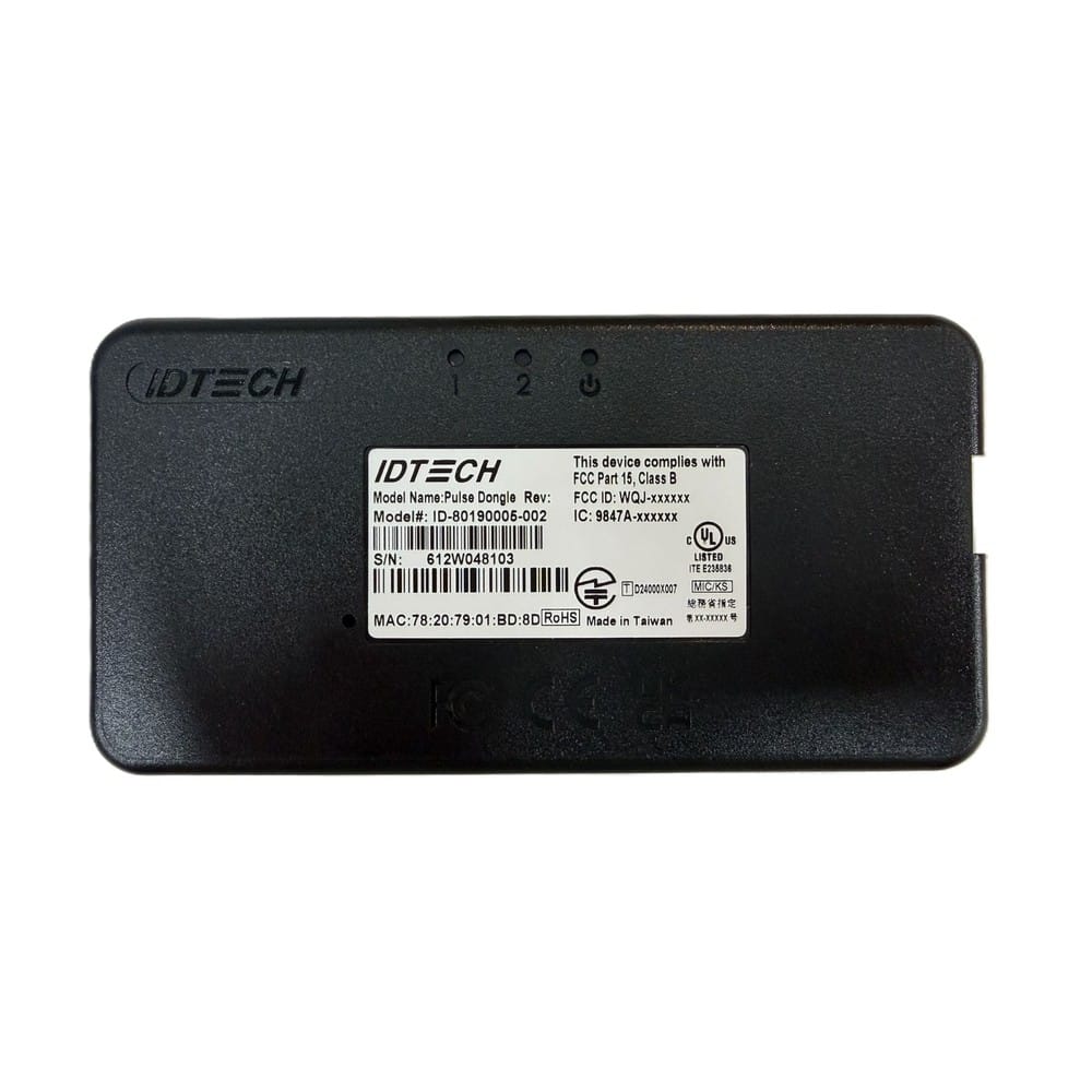ID TECH VP7225 Pulse dongle ID-80190005-002
