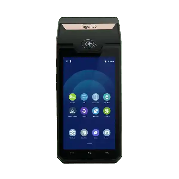 Ingenico Axium DX4000 countertop terminal with touchscreen display