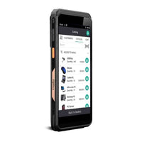 Rugged handheld PDA with barcode scanner for inventory management