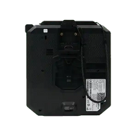 Back view of Ingenico POS terminal with barcode scanner and power connections