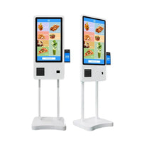 Kayana self-service kiosk with colorful menu display for quick ordering