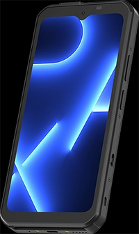 PAX A6630 handheld payment terminal angled view