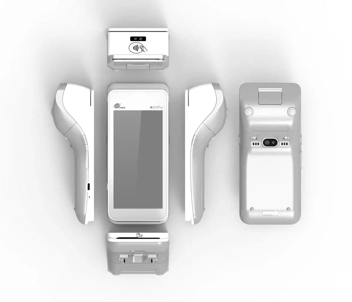 PAX A920 PRO Wireless Terminal | WIFI | 4G - rear view