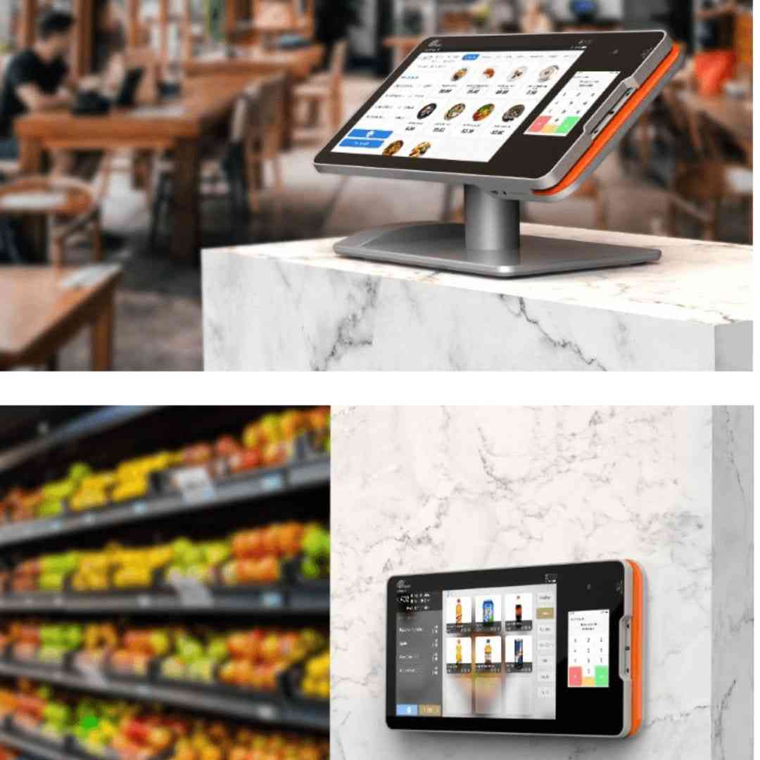 PAX E770 POS TABLET - rear view