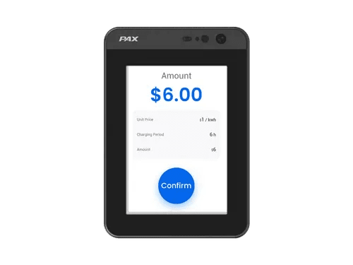 PAX IM25 unattended payment terminal for vending, kiosks and EV charging
