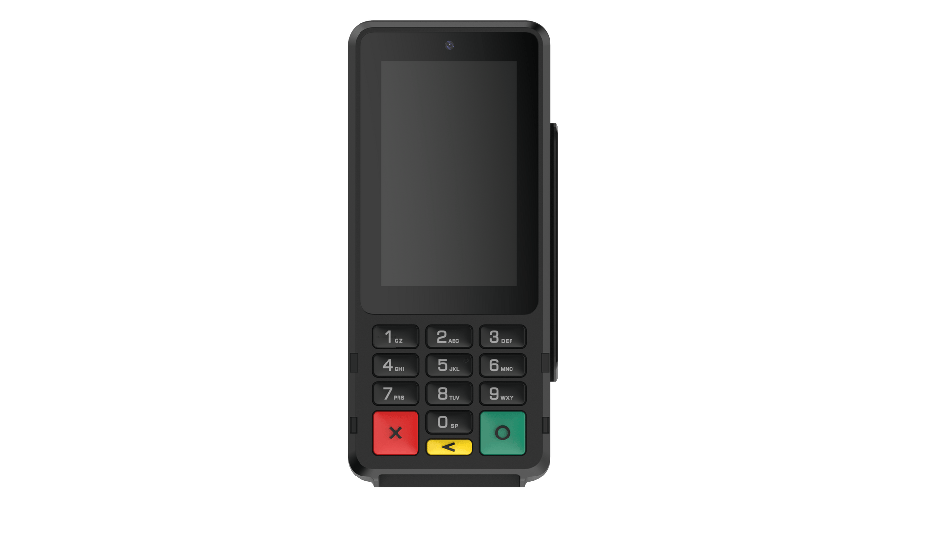 Castles S1P2 Android 13 smart PIN pad, front view
