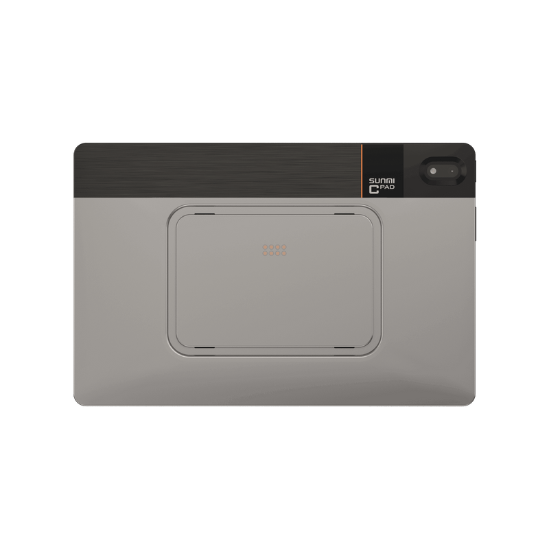 SUNMI CPad 11 side view showing slim profile and ports