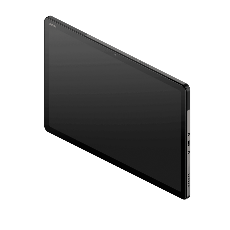 SUNMI CPad 11 tablet with sleek black design and touchscreen