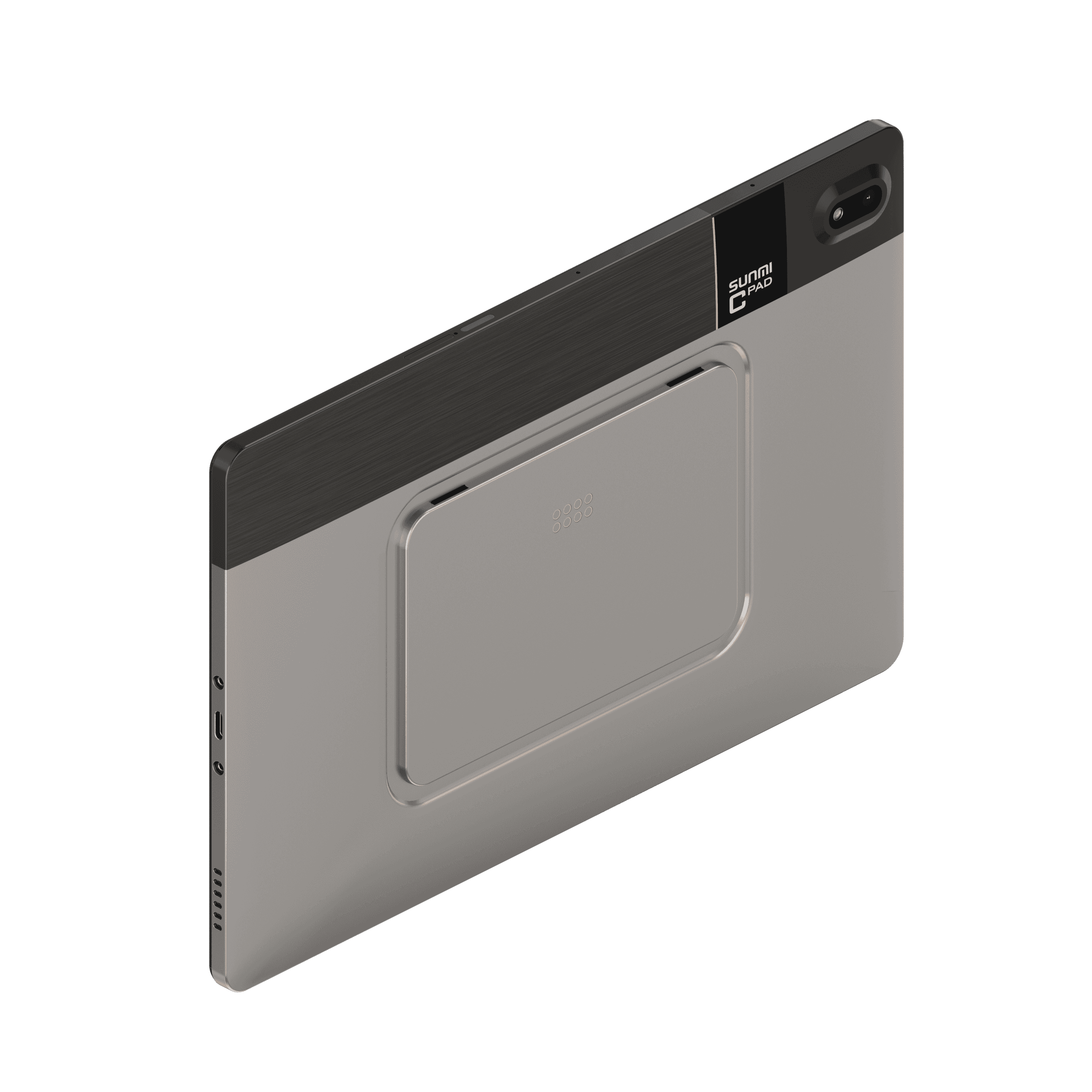 SUNMI CPad 11 rear view showing camera and branding