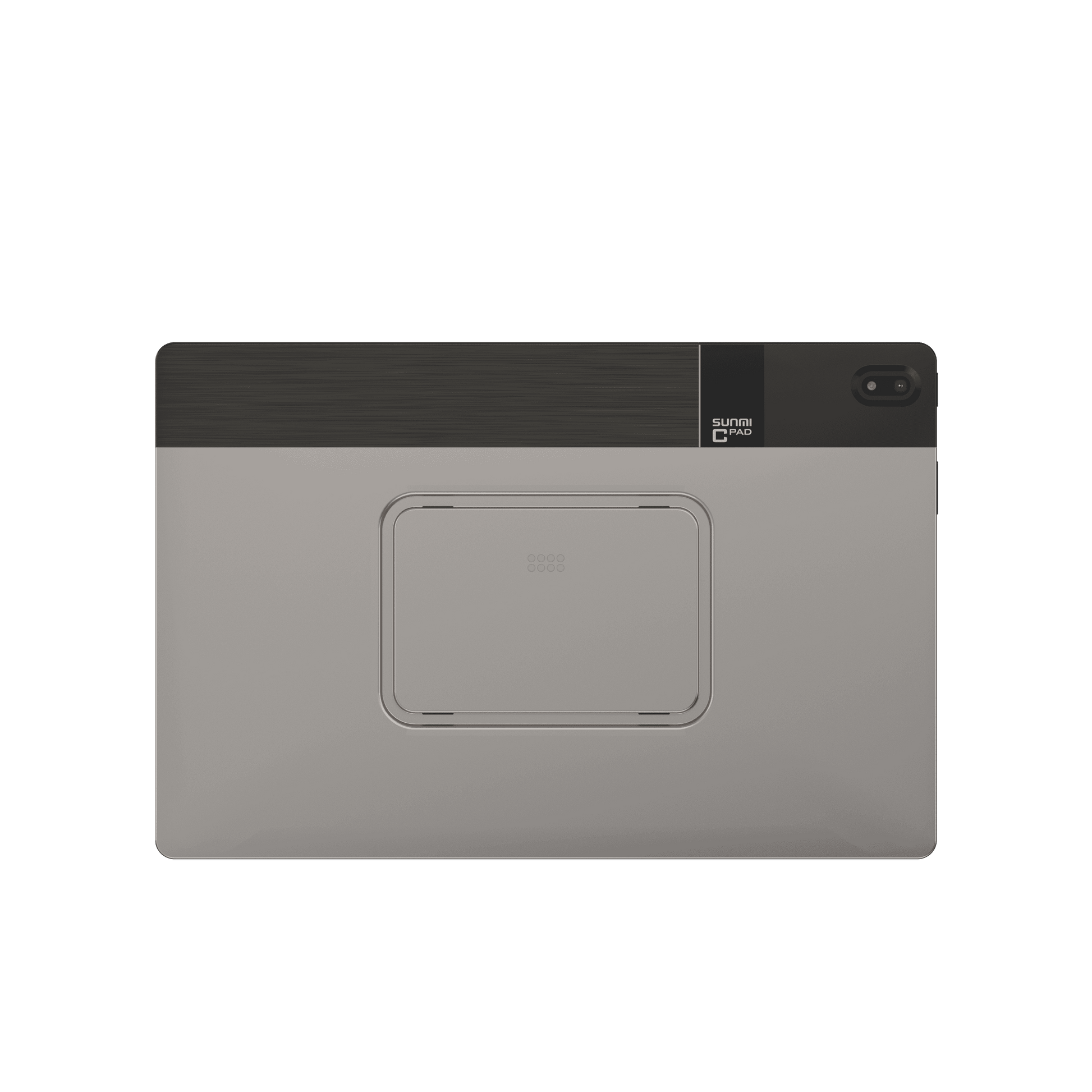 Side view of SUNMI CPad 14 tablet showing slim profile and side ports