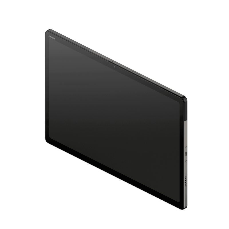Close-up of SUNMI CPad 14 tablet top edge with ports and buttons