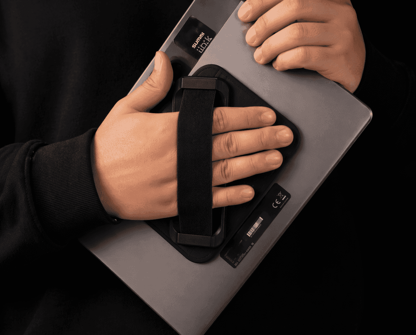 SUNMI CPad Hand Rest rotating support stand on tablet for ergonomic POS use