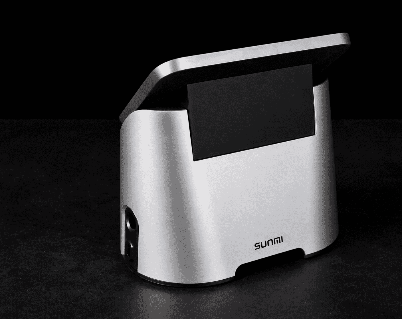 SUNMI CPad Multi - Function Pivoting Base | Horizontal Installation, LAN, USB, RJ12, POS Dock with US Adapter - All - Star Terminals