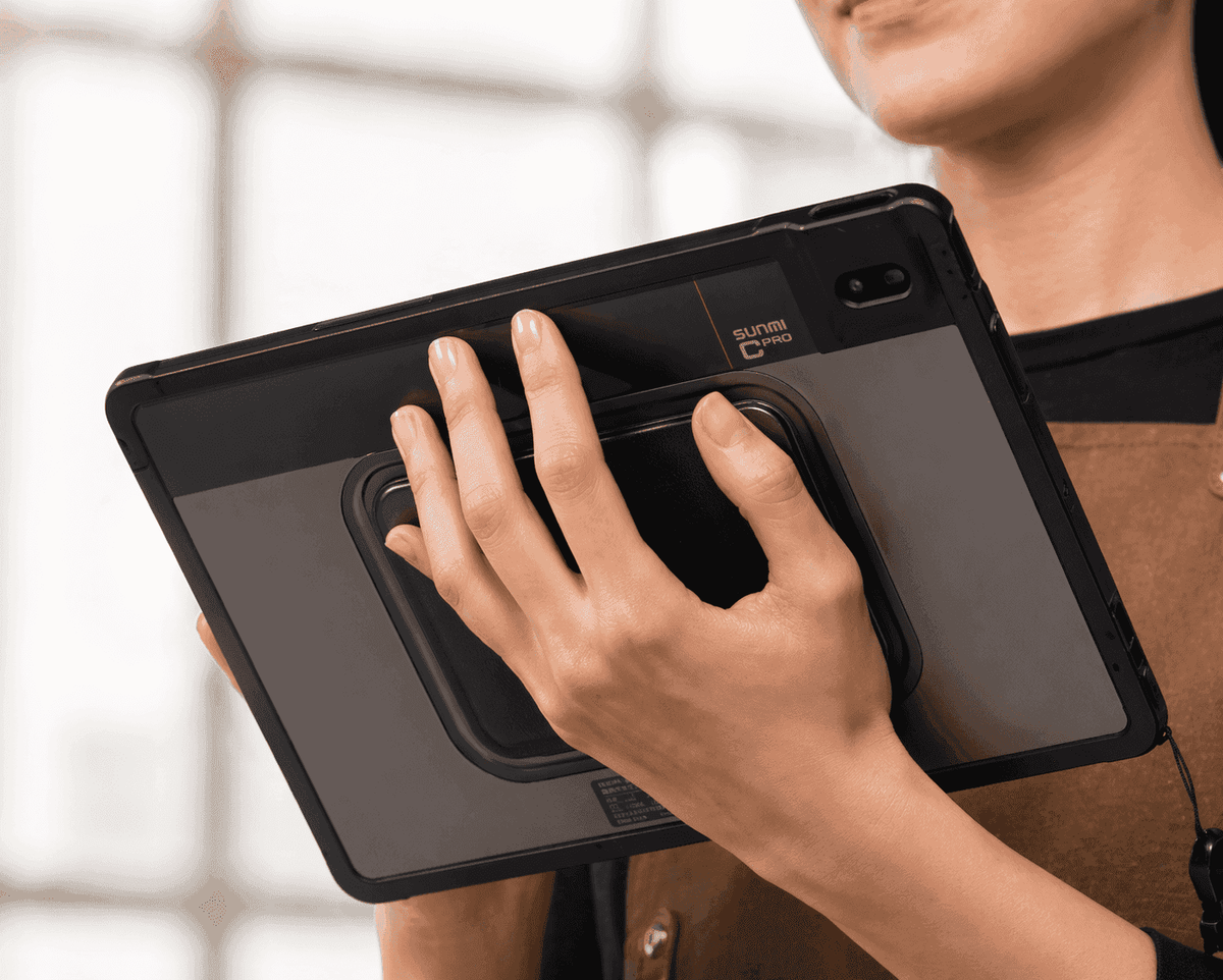 SUNMI CPad protective case with scanner opening for 11-inch tablet