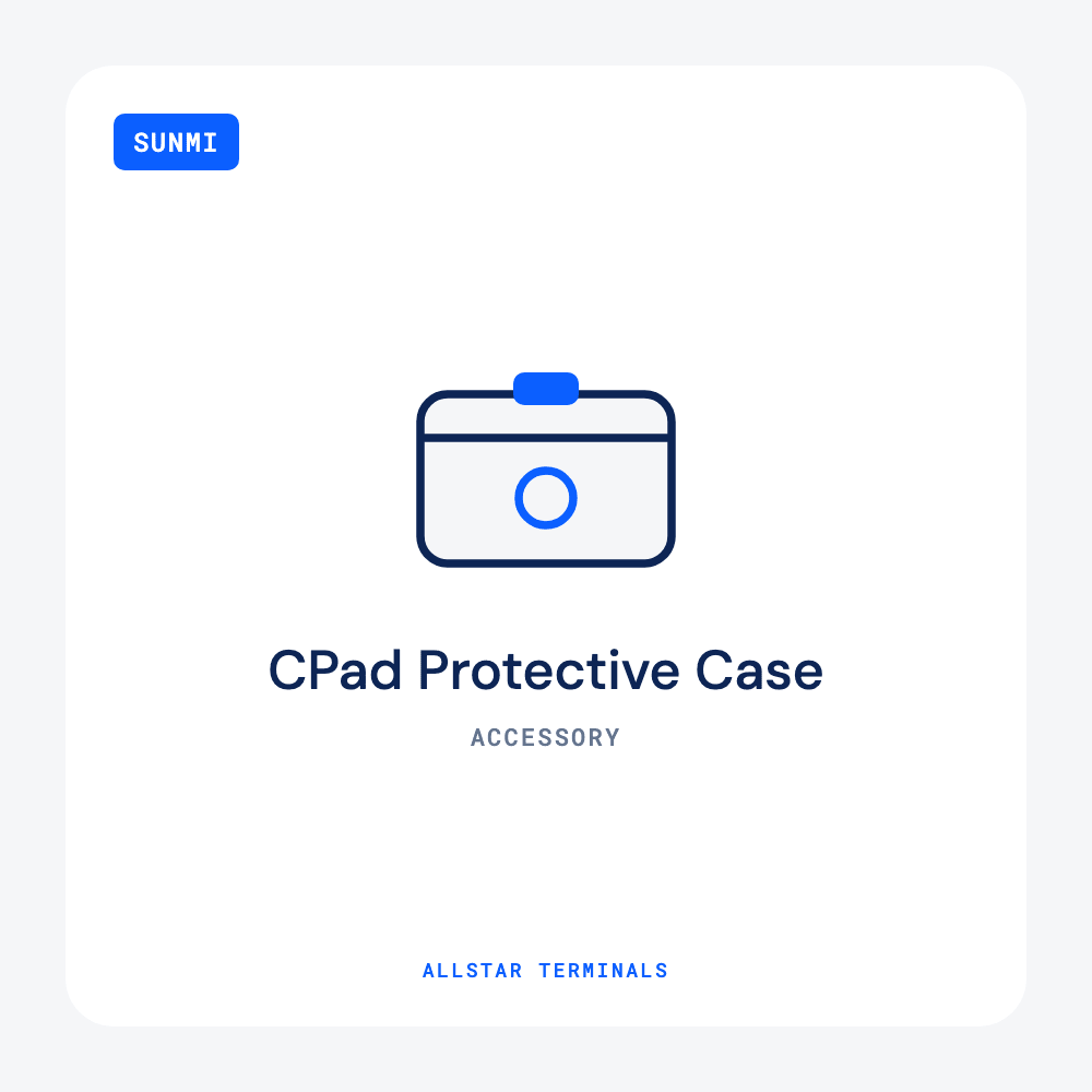 SUNMI CPad Protective Case | 8.7, 11 and 14 Inch Sizes - Allstar Terminals