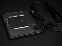 SUNMI CPad with adjustable carry strap for mobile POS