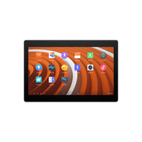 Android-based smart kitchen display with colorful app icons