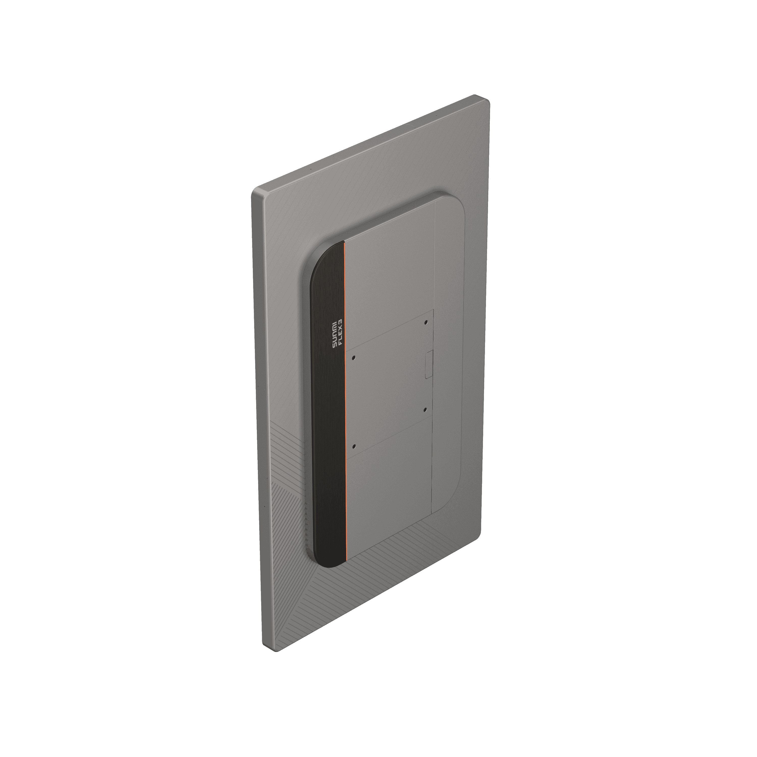 Side angle of SUNMI FLEX 3 22 inch POS with sleek design
