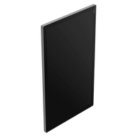Slim POS device with touchscreen interface