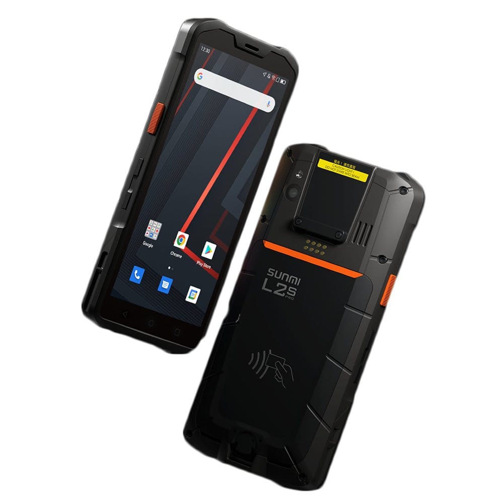 SUNMI L2s Pro with barcode scanner and durable design for logistics and retail