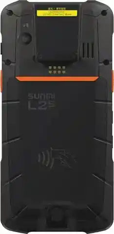 SUNMI L2s back view with NFC scanner and rugged design
