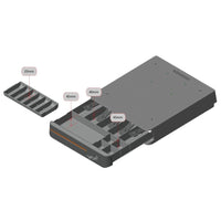 SUNMI Max Cash Drawer – RJ12 ABS 5-Bill 10-Coin Retail Checkout - All-Star Terminals