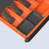 SUNMI Mini Cash Drawer – RJ12 ABS 4-Bill 3-Coin POS Register - All-Star Terminals