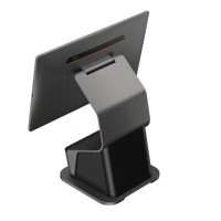 Side angle of SUNMI T3 PRO MAX POS terminal highlighting slim profile and build