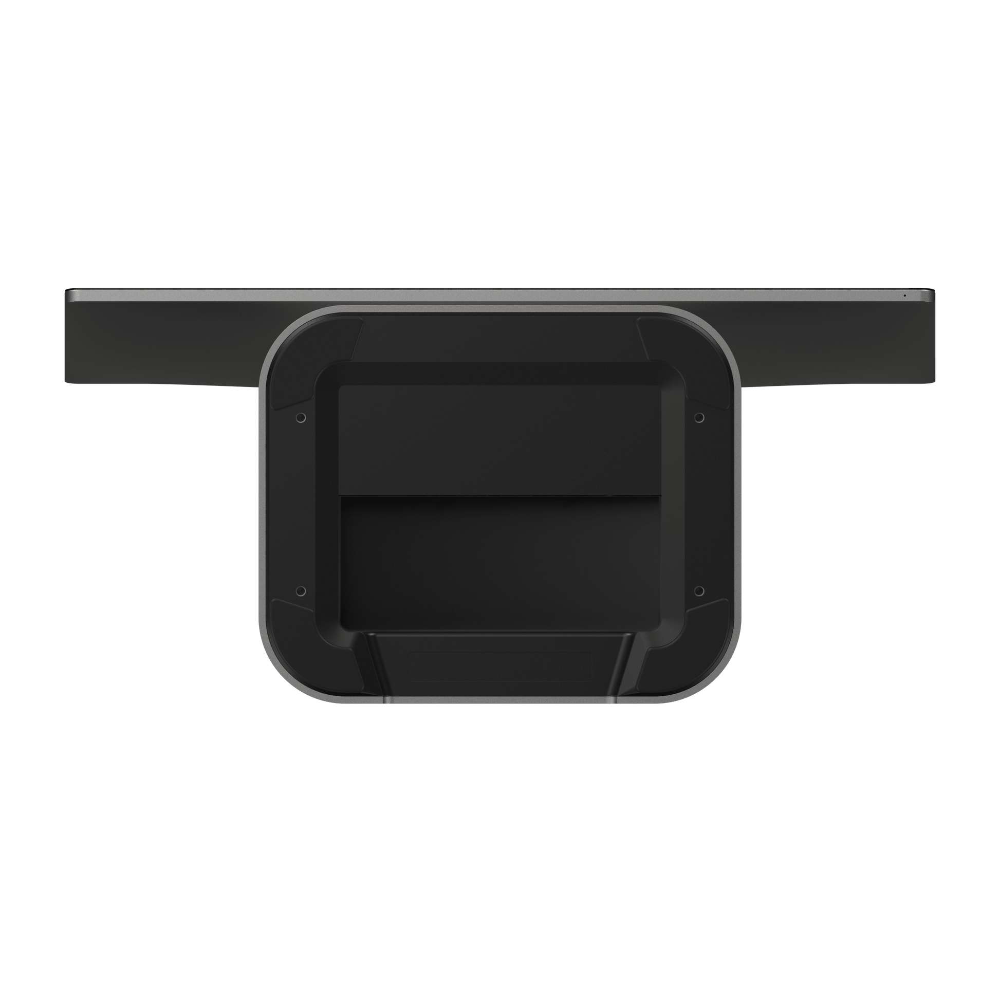 Close-up of SUNMI T3 Pro POS terminal with sleek gray design and NFC reader