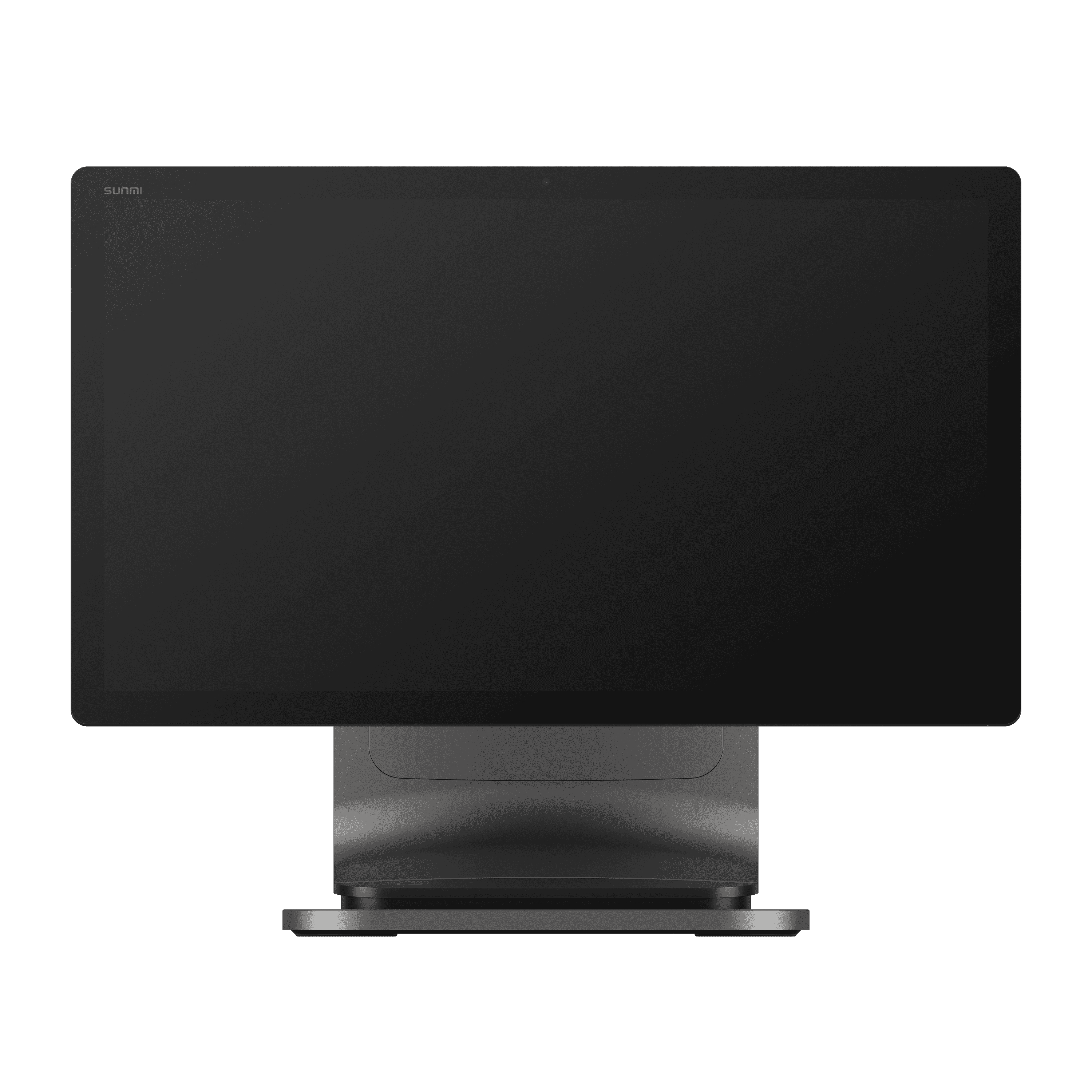 Side view of SUNMI T3 PRO POS terminal showing slim profile and stand