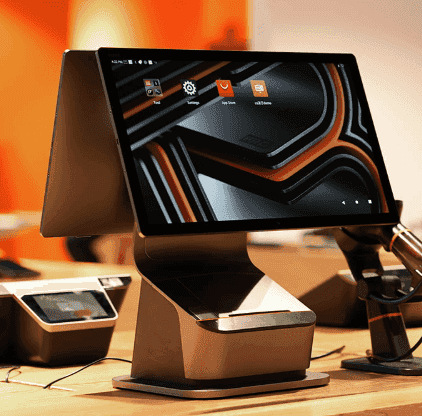 SUNMI T3 Pro Max 10.1 inch touchscreen monitor with sleek design for retail