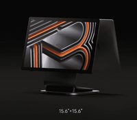 15.6-inch large screen POS monitor with sleek design