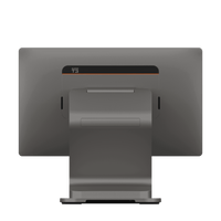 Close-up of SUNMI T3 POS terminal showing sleek black design and 15.6 inch touchscreen display