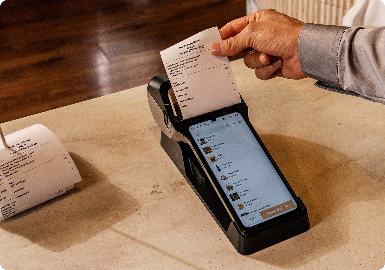 SUNMI V3 Plus POS with Printer (4G, NFC, Android)