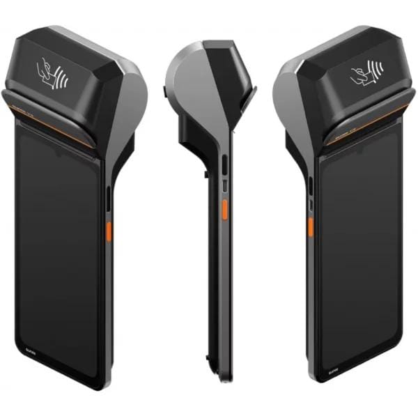 SUNMI V3H Handheld POS – 6.75" 4G Terminal with Built-In 58mm Printer - All-Star Terminals