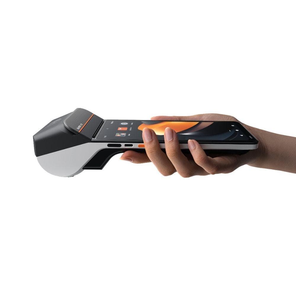 SUNMI V3H Handheld POS – 6.75" 4G Terminal with Dual Camera & Printer - All-Star Terminals