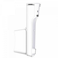 White POS terminal with keypad