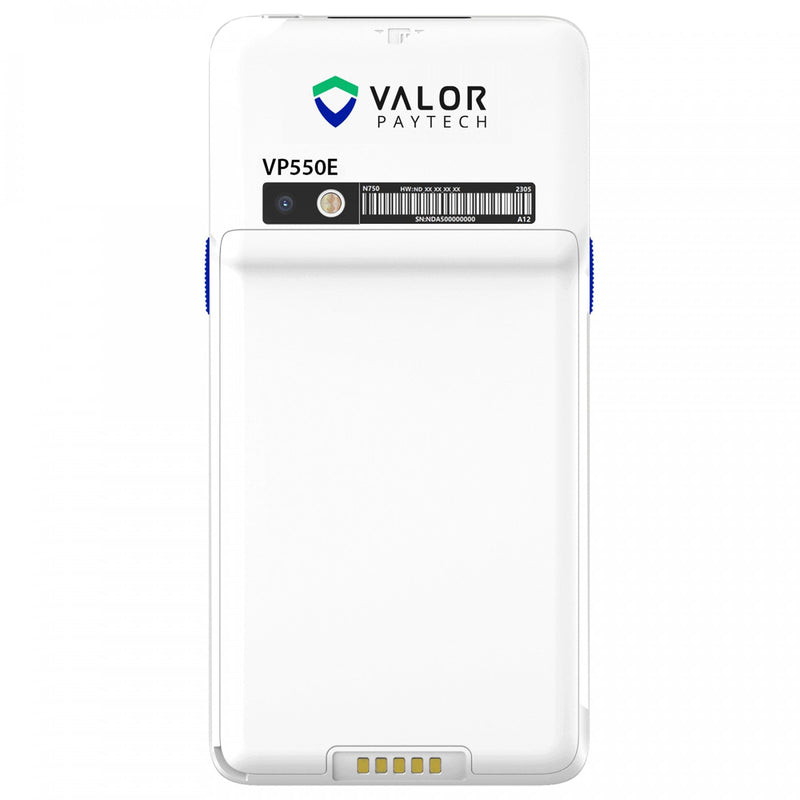 Valor PayTech VP550E | Wi - Fi | 5G/4G Android POS Terminal - All - Star Terminals