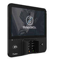 Verifone M450 multilane terminal (M390-060-12-WWA-6), side profile view