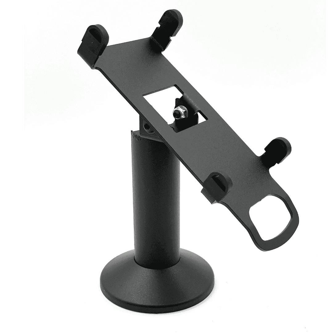 Dejavoo QD2, QD4, & QD5 stand, swivel & tilt stand, screw-in and adhesive, black