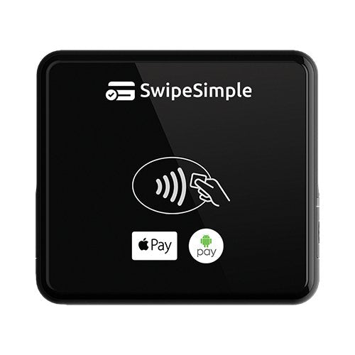 front view of b250 swipesimple card reader