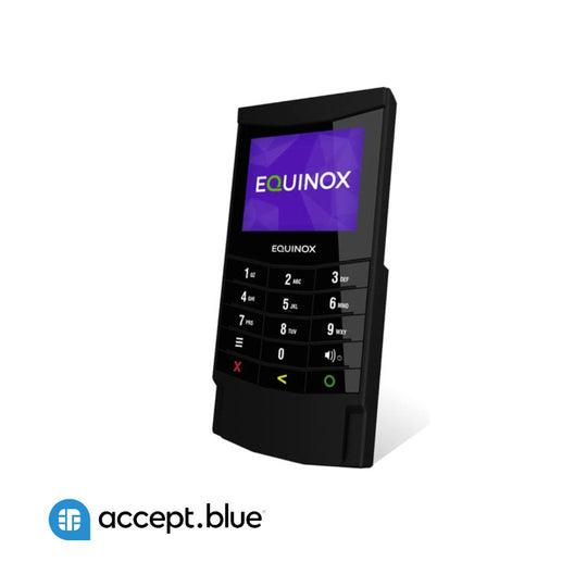 Equinox Luxe6200m | CounterTop Terminal | accept.blue - All-Star Terminals