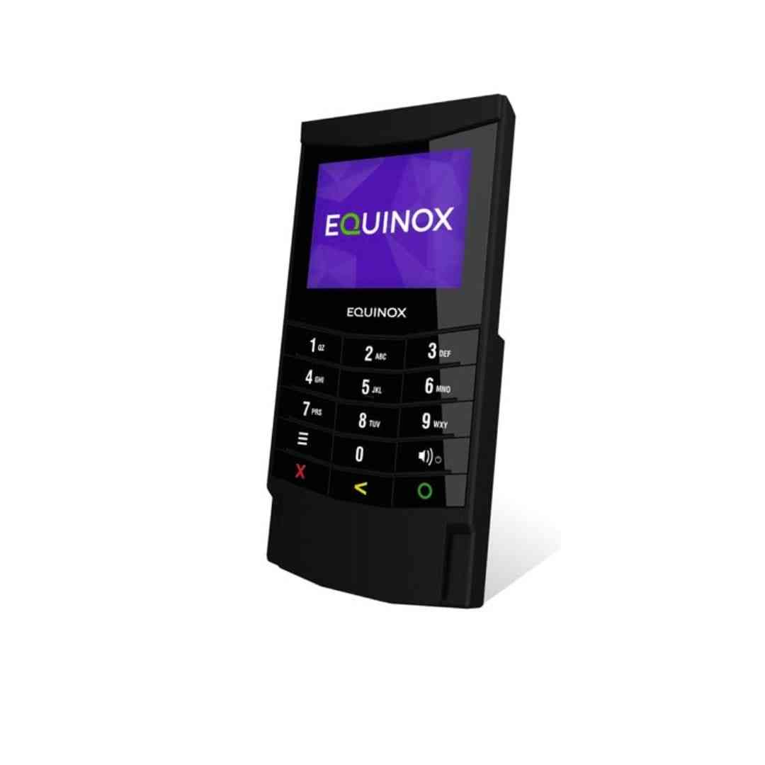 Equinox Luxe6200m countertop payment terminal with keypad and display
